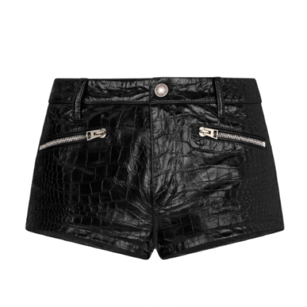 Tom Ford Leather Mini Shorts
